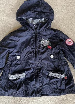 Вітровка для дівчинки mini kids blue seven