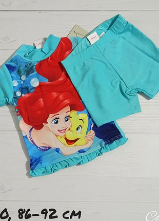 Костюмчик для плавания ariel 
купальник для девочки disney 

с защитой от солнышка uv 50+