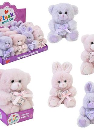 Мягкая игрушка plc25014, 13 см, 12шт в дисплей боксе 4 вида, кор.9x8x13см plush and co