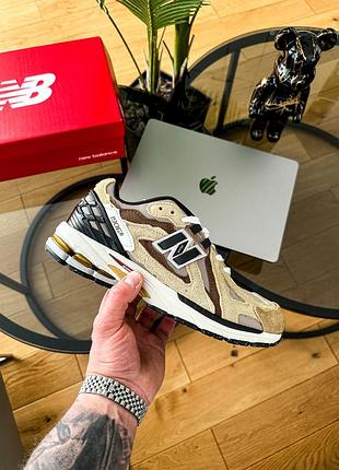 👟 кроссовки new balance 1906d yellow brown / наложка bs👟