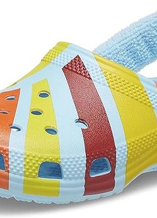 Сабо crocs classic terry cloth clog 3