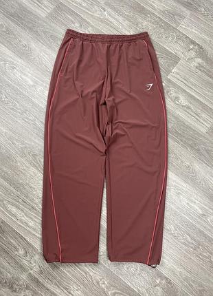 Жіночі спортивні штани gymshark stitch feature woven pants в гарному стані, оригінал xl