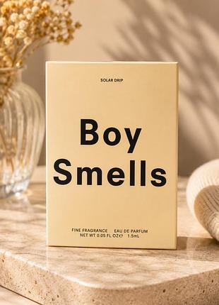 Пробник унісекс-парфуми boy smells solar drip perfume