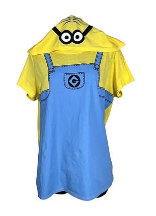 Оригинальная унисекс футболка с капюшоном миньон мерч гадкий я карнавал minion