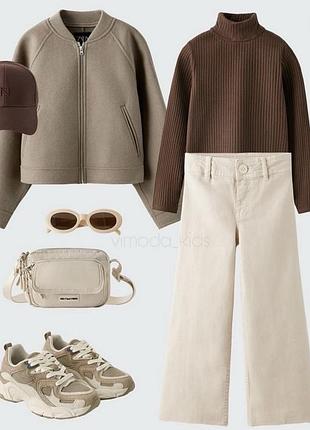 New collection! бомбер/пальто/куртка з вовни від відомого іспанського бренду zara.
