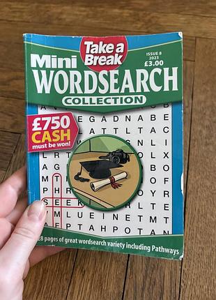 Mini wordsearch collection сканворд слова англійською маленький