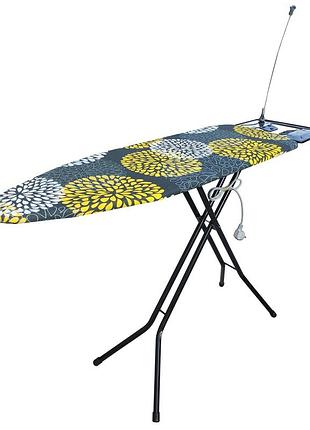 Гладильная доска casa si superstandard electric 120x38 black firework (cs95151g387)