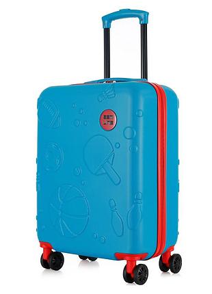 Чемодан детский semi line 20" (s) blue/red (t5887-2)
