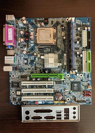 Комплект cpu+mb+ram з вбудованим відео на socket 775