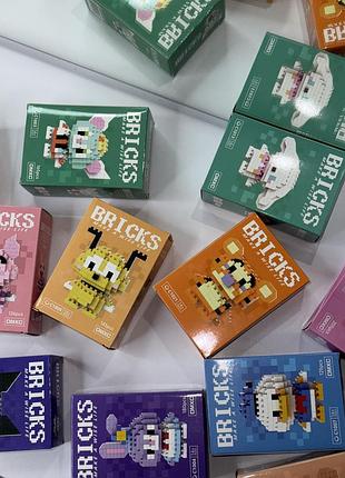 Мини-конструктор bricks – пиксельные фигурки 2