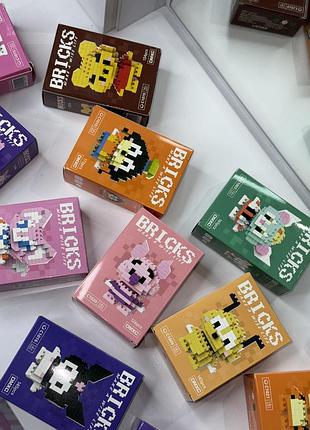 Мини-конструктор bricks – пиксельные фигурки 3