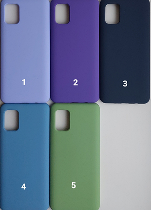 Чехол силиконовый samsung a31. soft-touch покрытие с микрофиброй внутри