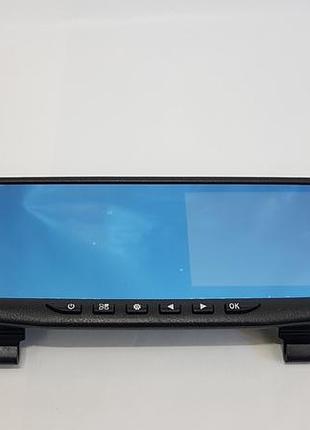 Дзеркало відеореєстратор з камерою заднього огляду vehicle blackbox dvr full hd1080 (2 камери)