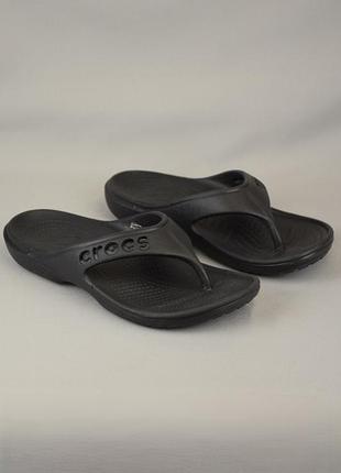 Crocs baya flip вьетнамки шлепанцы сланцы кроксы черные обувь летний оригинал m6/w8; 38-39 р/24-25 см adidas nike birkenstock hoka skechers