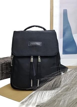 Молодёжный рюкзак полиэстер черный арт.bs6008 black karlos marconi (китай)