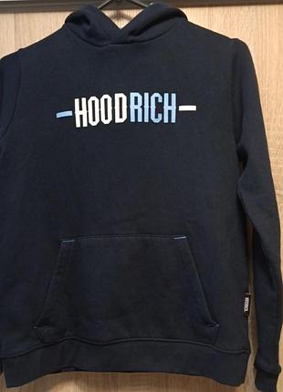 Худи 12-13 лет hoodrich в темно-синем цвете