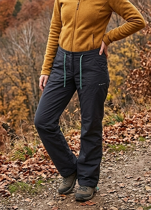 Теплые туристические брюки quechua decathlon sh100 брюки на флисовой подкладке