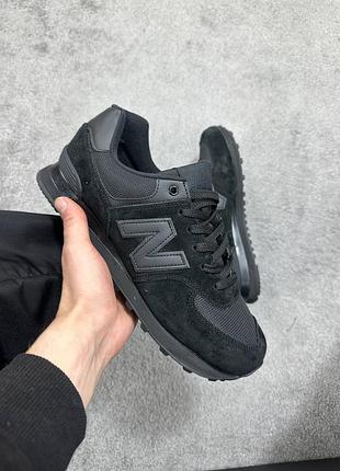 New balance 574 black 3