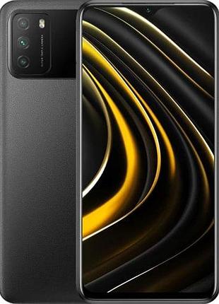 Xiaomi poco m3 4/128gb black — вітринний смартфон