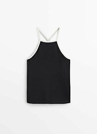 Чорний топ massimo dutti