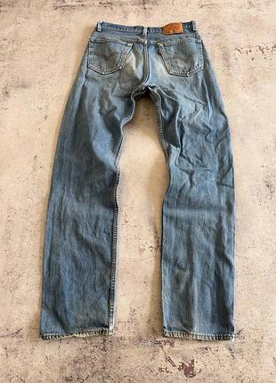 Винтажные джинсы levis 501 оригинал размер 34/34