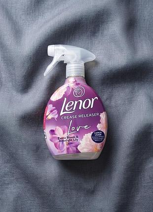 Lenor спрей для розгладжування одягу exotic bloom, 500 мл