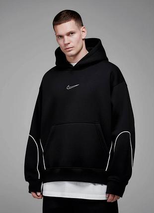 Чоловіче худі nike в чорному кольорі
