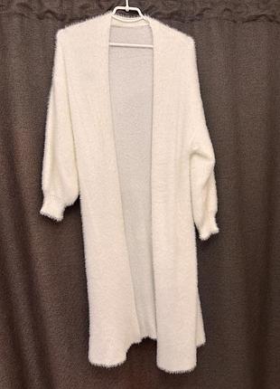 М’який пухнастий кардиган / накидка oversize