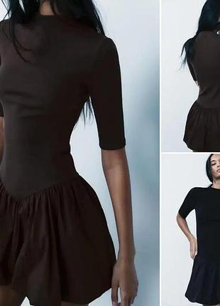 Трендове плаття з пишною спідницею zara р. м