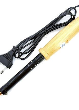 Паяльник c деревянной ручкой prowest wdb100 вт