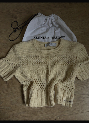Ksenia schnaider короткий топ, новый