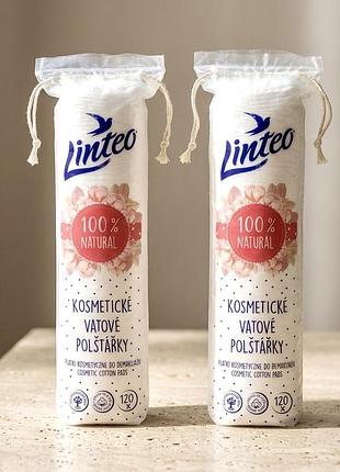Косметичні диски ватні linteo, 120 шт
