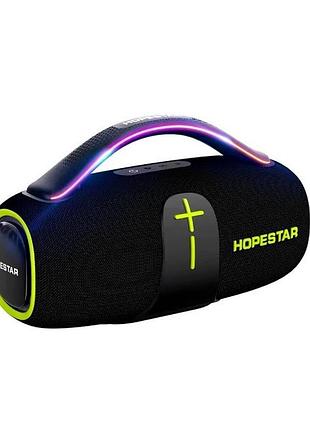 Портативна bluetooth-колонка hopestar h85 чорний bluetooth карта пам'яті 3.5 мм (mini-jack)