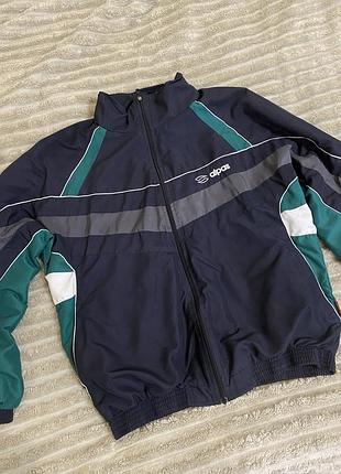Вінтажна вітровка alpas / track jacket / спортивна кофта вітровка в стилі y2k