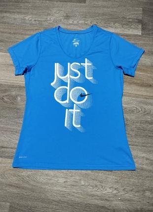 Женская футболка nike с принтом just do it , размер xl