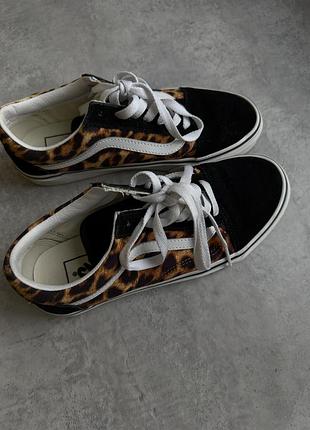 Кеди vans ванс леопардові