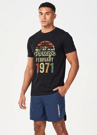 Футболка vintage 1971 🌴 идеальный подарок на дн + ретро вайб 🎁 мужская футболка l