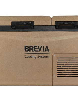 Холодильник автомобильный brevia 31л двухкамерный 23330