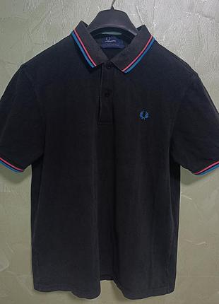 Оригинальное поло fred perry twin tipped (m1200) - размер l
