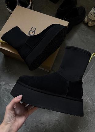 Ugg високі чорні
