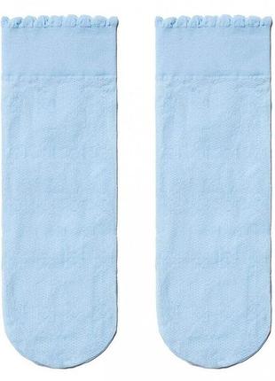 Носки детские conte fiori 16с-53сп нарядные 18-20 (27-32), light blue