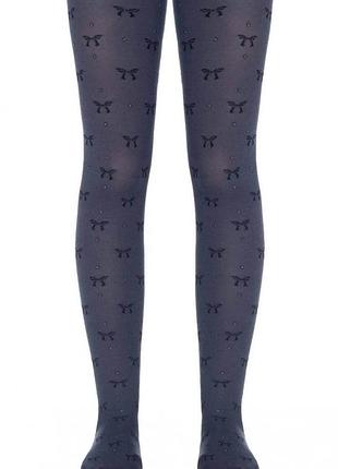 Колготки детские conte samira полиамидные 152-158, denim