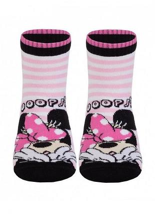 Носки детские conte-kids disney 17с-127спм (354) короткие 20 (30-32), светло-розовый