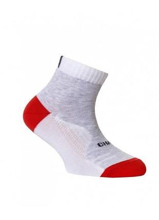 Носки детские conte-kids active (310) 12 (18-20), белый-серый