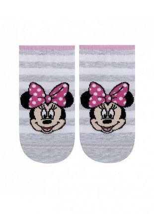 Носки детские conte-kids disney 17с-127спм (343) короткие 16 (24-26), светло-серый