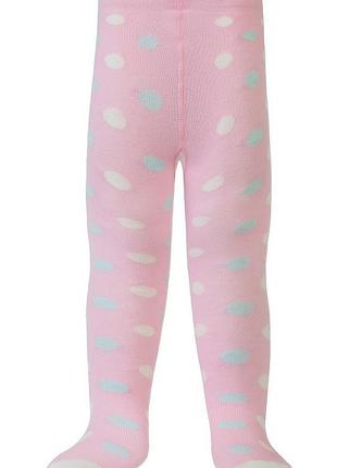 Колготки детские conte-kids tip-top (490) 18с-281сп веселые ножки 80-86, светло-розовый