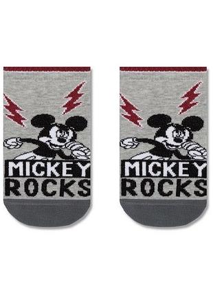 Носки детские conte-kids disney 17с-127спм (352) короткие 22 (33-35), серый