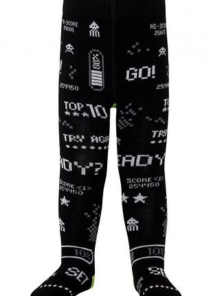 Колготки детские conte-kids tip-top (577) хлопковые 80-86, черный
