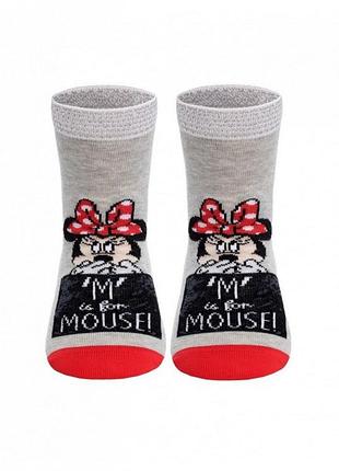 Носки детские conte-kids disney 17с-126спм (353) 20 (30-32), серый