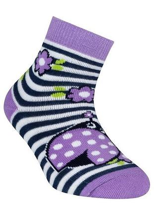 Носки детские conte-kids sof-tiki (246) махровые 12 (18-20), сиреневый